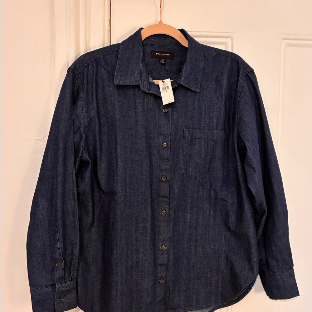 Banana Republic Chambray Denim Shirt